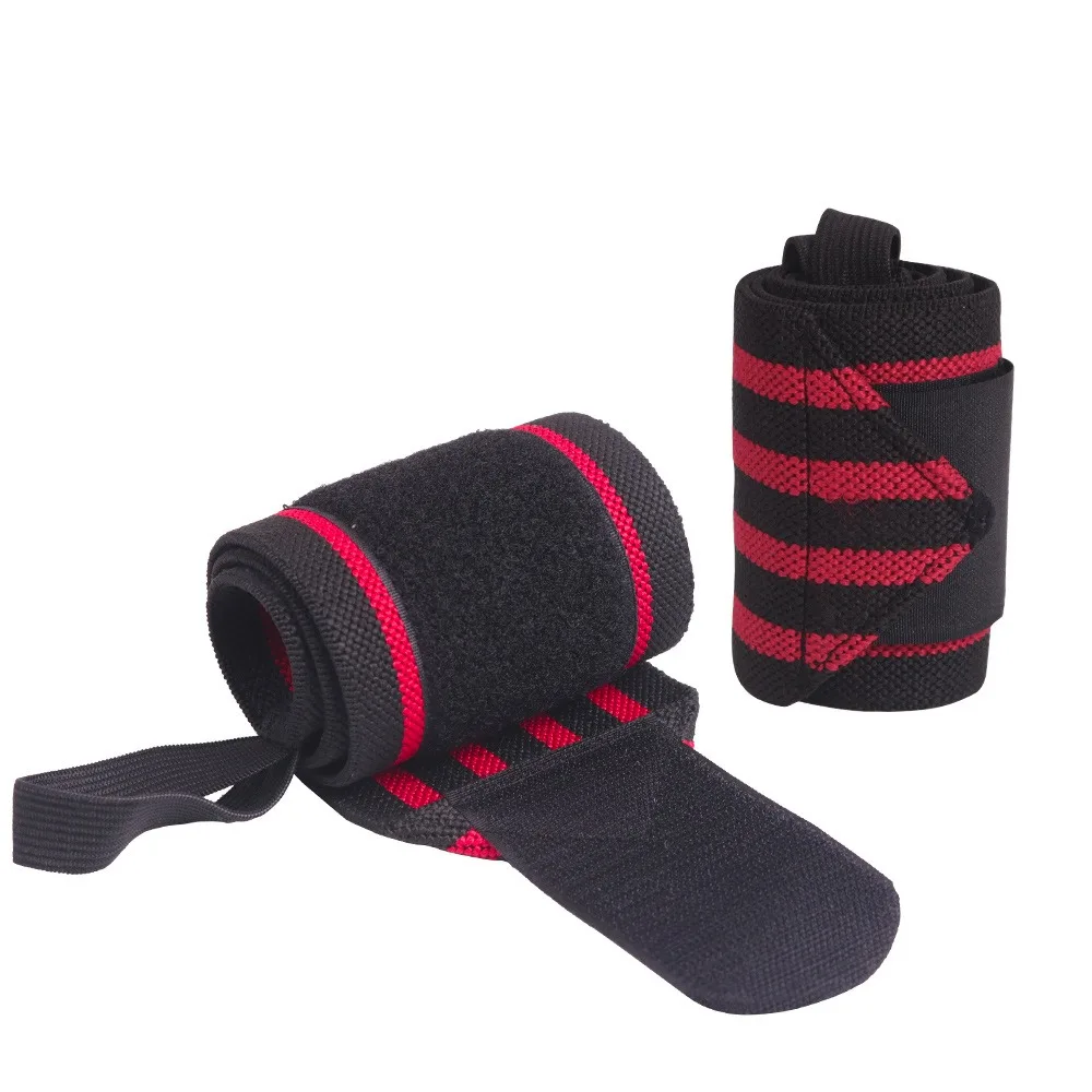 1Pcs Wristband Wrist Support Brace Straps Extra Strength Weight Lifting Wrist Wraps Bandage Fitness Gym Training Sports bandage - Image 14