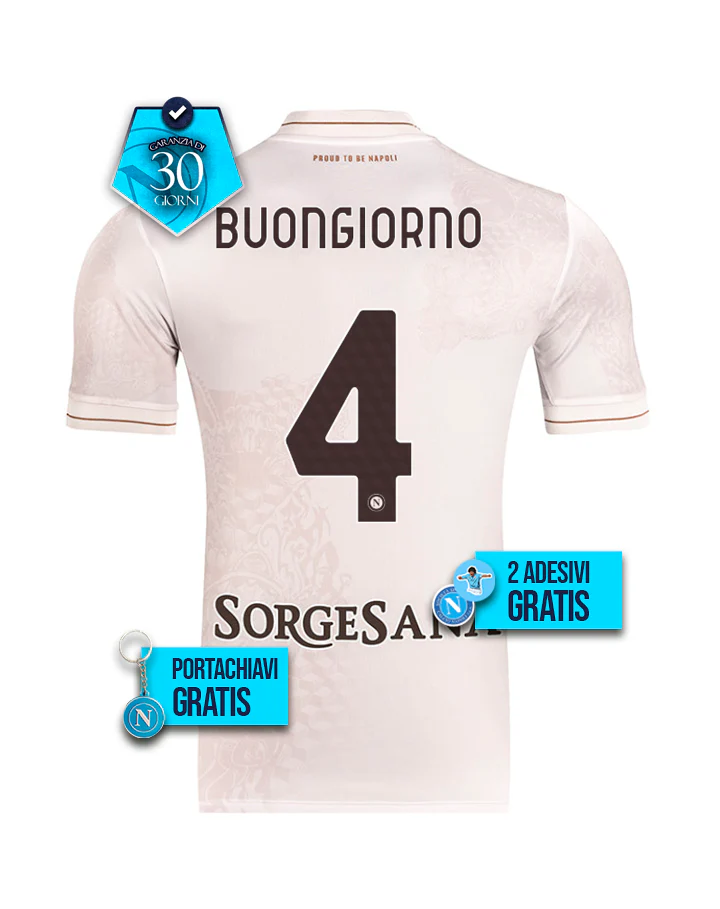 #4 BUONGIORNO Maglia Away 25/26