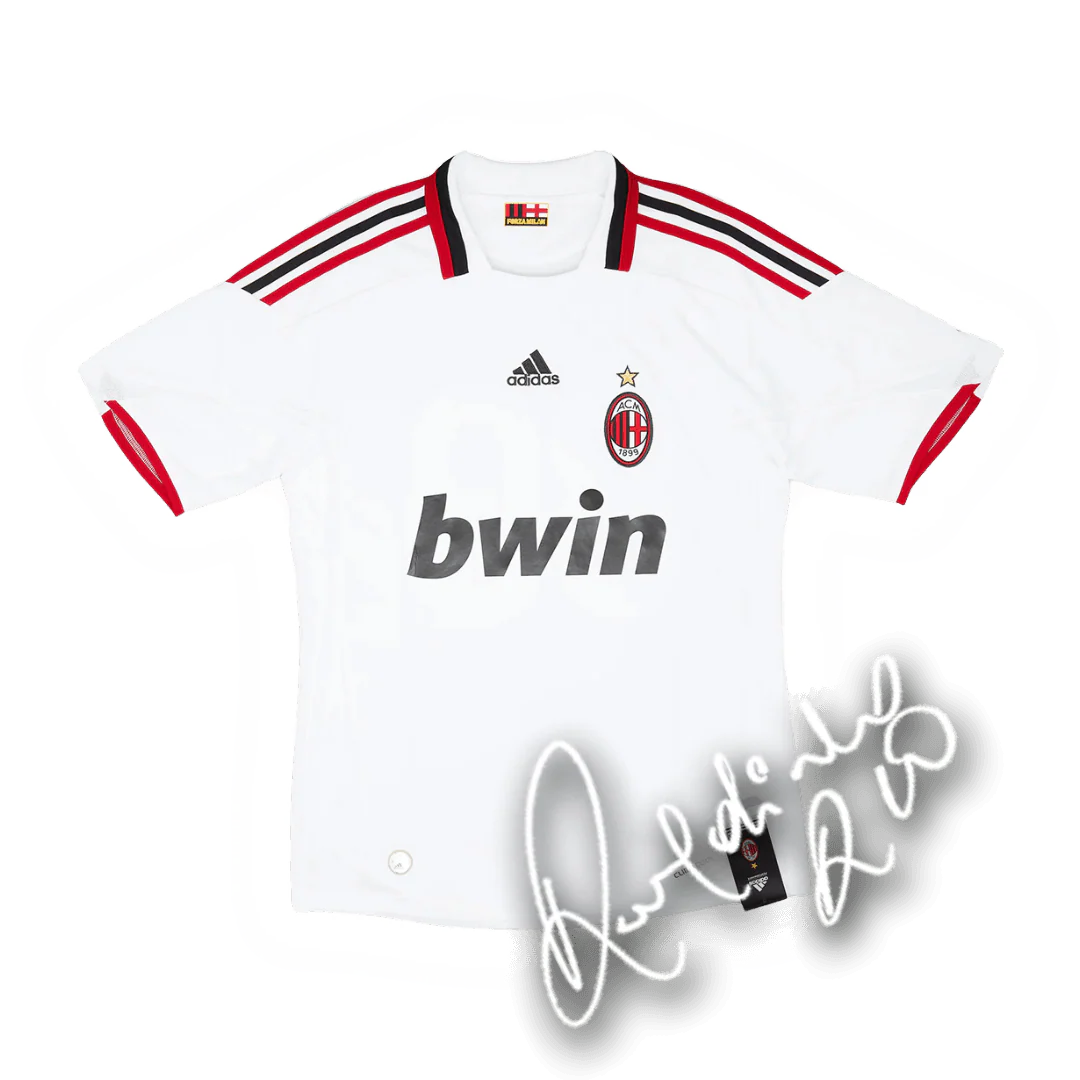 80# Ronaldinho Maglia Retro ACM Away 2009/10 - Image 3