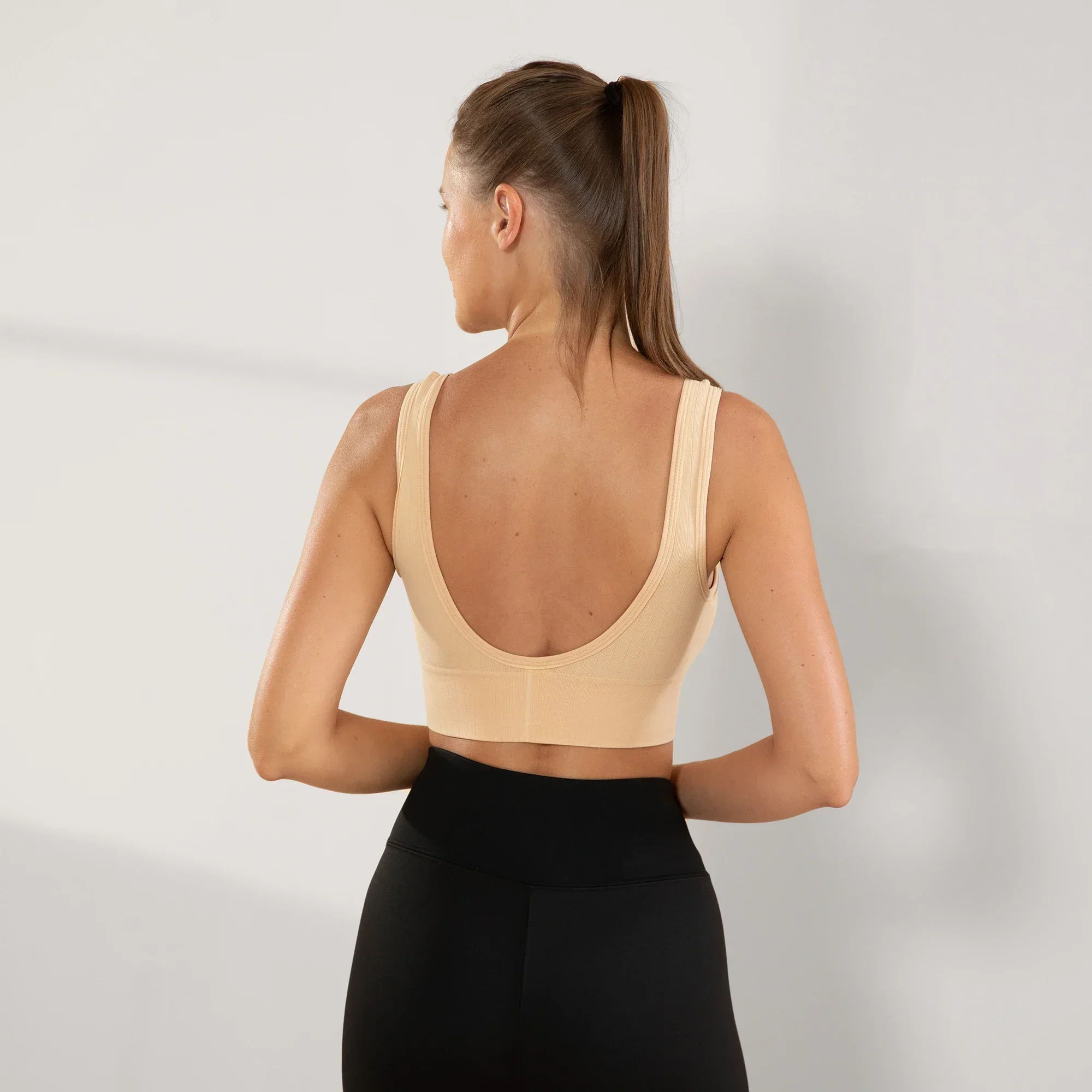 Gym, Women's Fitness Suits, Sports Bras, Women's No Bojo Basico Flat Seamless On The Side Bras, Brazil - Image 20
