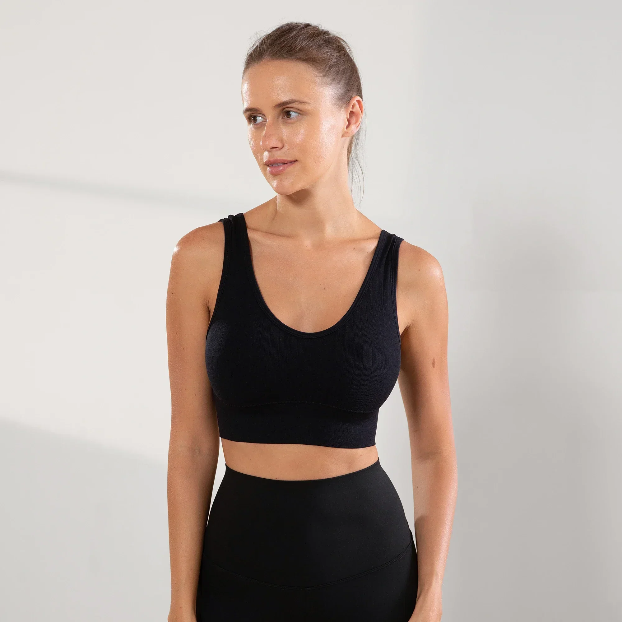 Gym, Women's Fitness Suits, Sports Bras, Women's No Bojo Basico Flat Seamless On The Side Bras, Brazil - Image 23