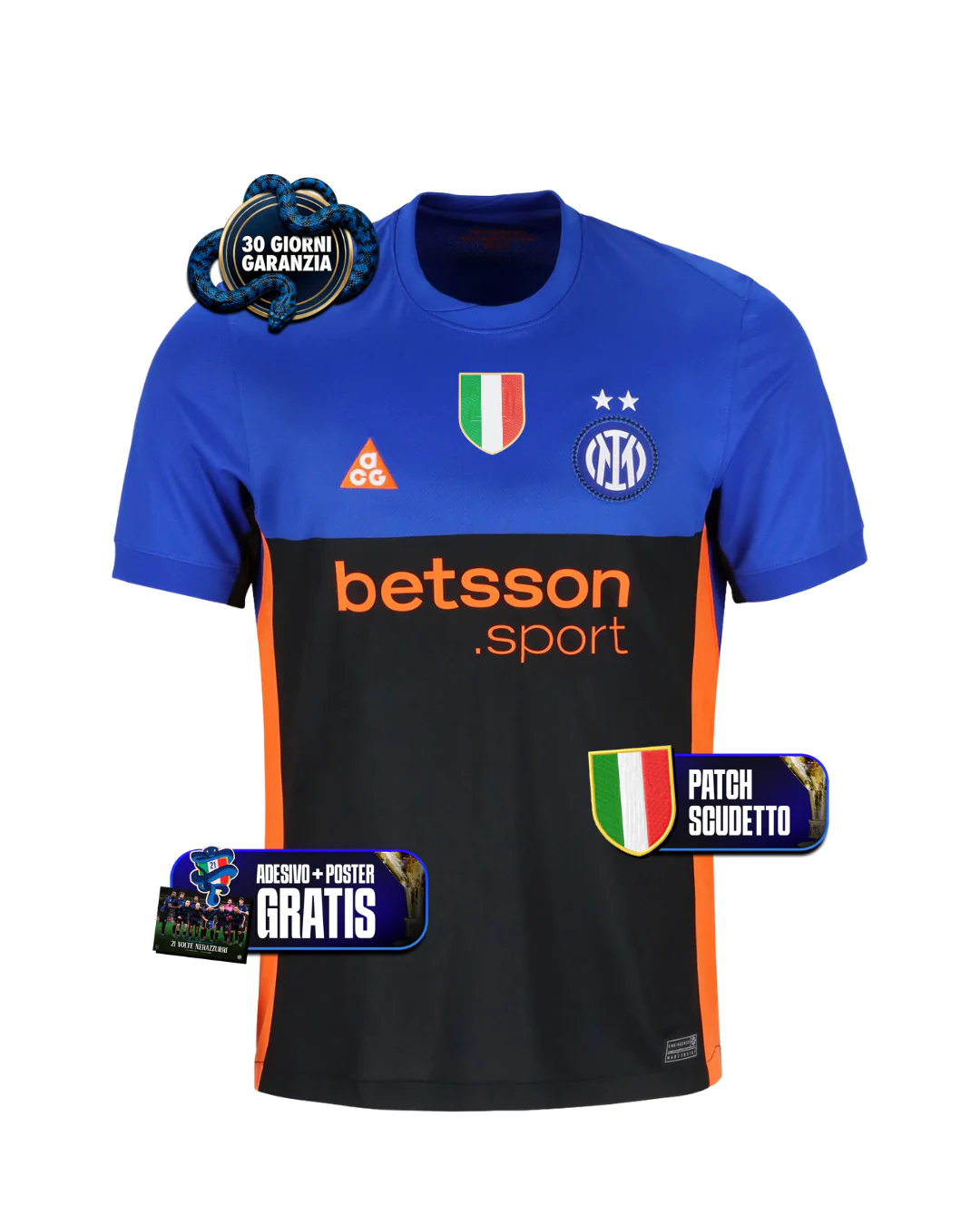 Maglia Fourth 25/26 + Scudetto