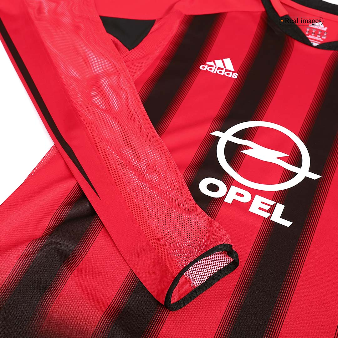 Maglia Retro ACM Home Manica Lunga 2004/05 - Image 6
