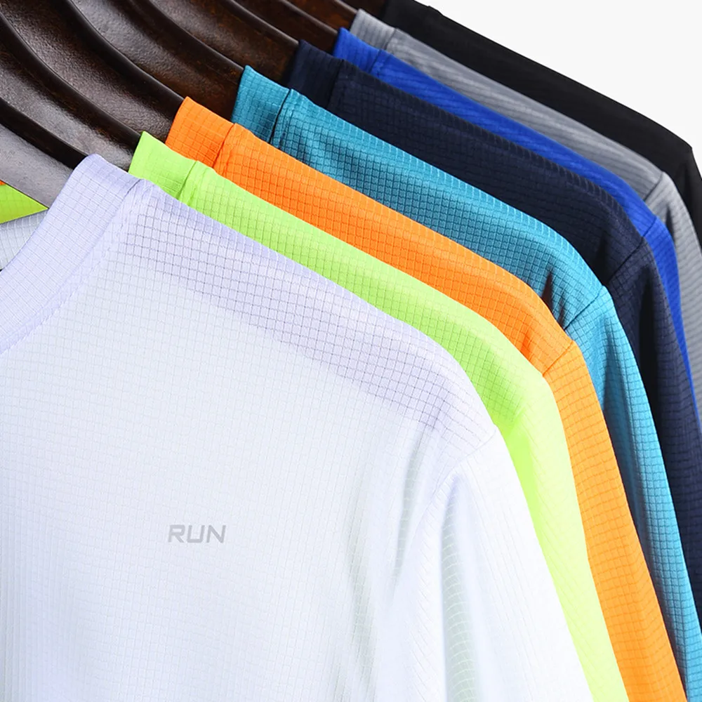 Multicolor Summer Short Sleeve Sport Shirt High Quality Gym Clothing Men Jersey Fitness Shirt Trainer Running T-Shirt Sportswear - Image 2