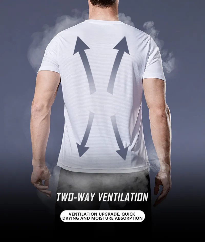 Multicolor Summer Short Sleeve Sport Shirt High Quality Gym Clothing Men Jersey Fitness Shirt Trainer Running T-Shirt Sportswear - Image 27