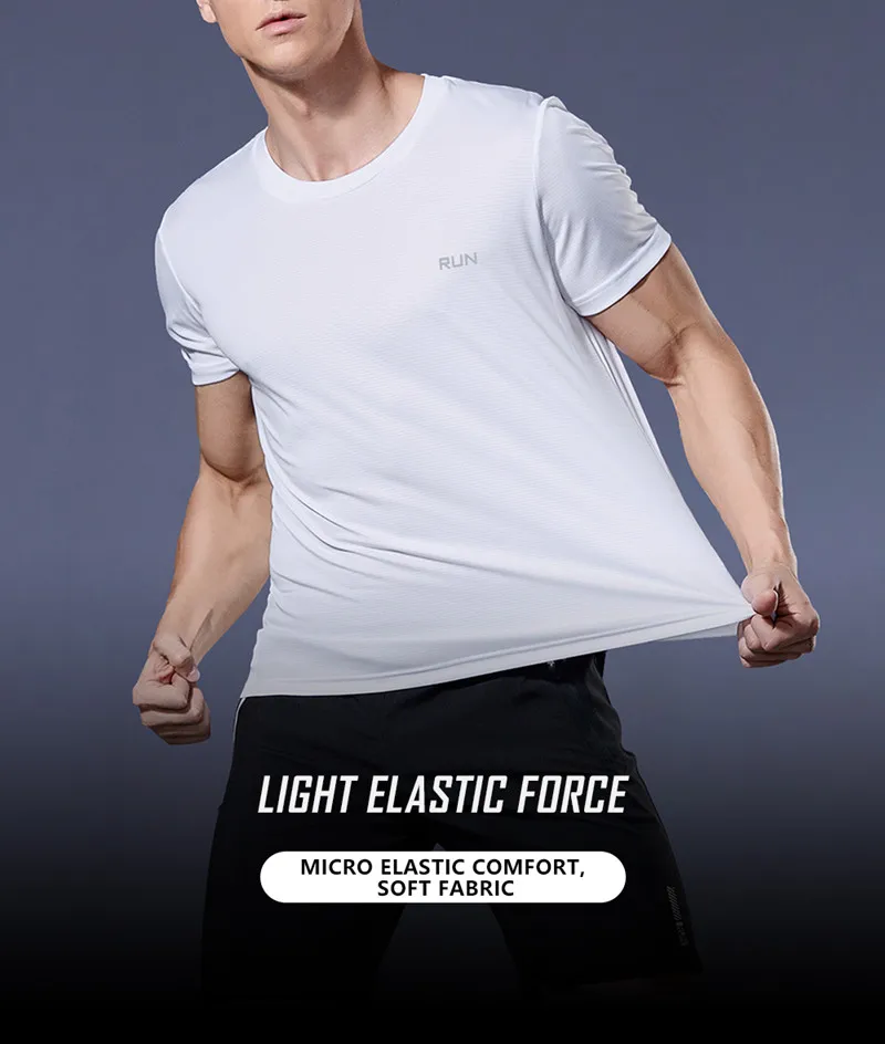 Multicolor Summer Short Sleeve Sport Shirt High Quality Gym Clothing Men Jersey Fitness Shirt Trainer Running T-Shirt Sportswear - Image 28