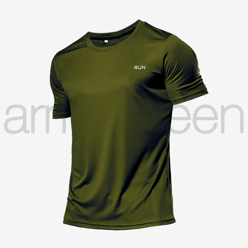 Multicolor Summer Short Sleeve Sport Shirt High Quality Gym Clothing Men Jersey Fitness Shirt Trainer Running T-Shirt Sportswear - Image 38